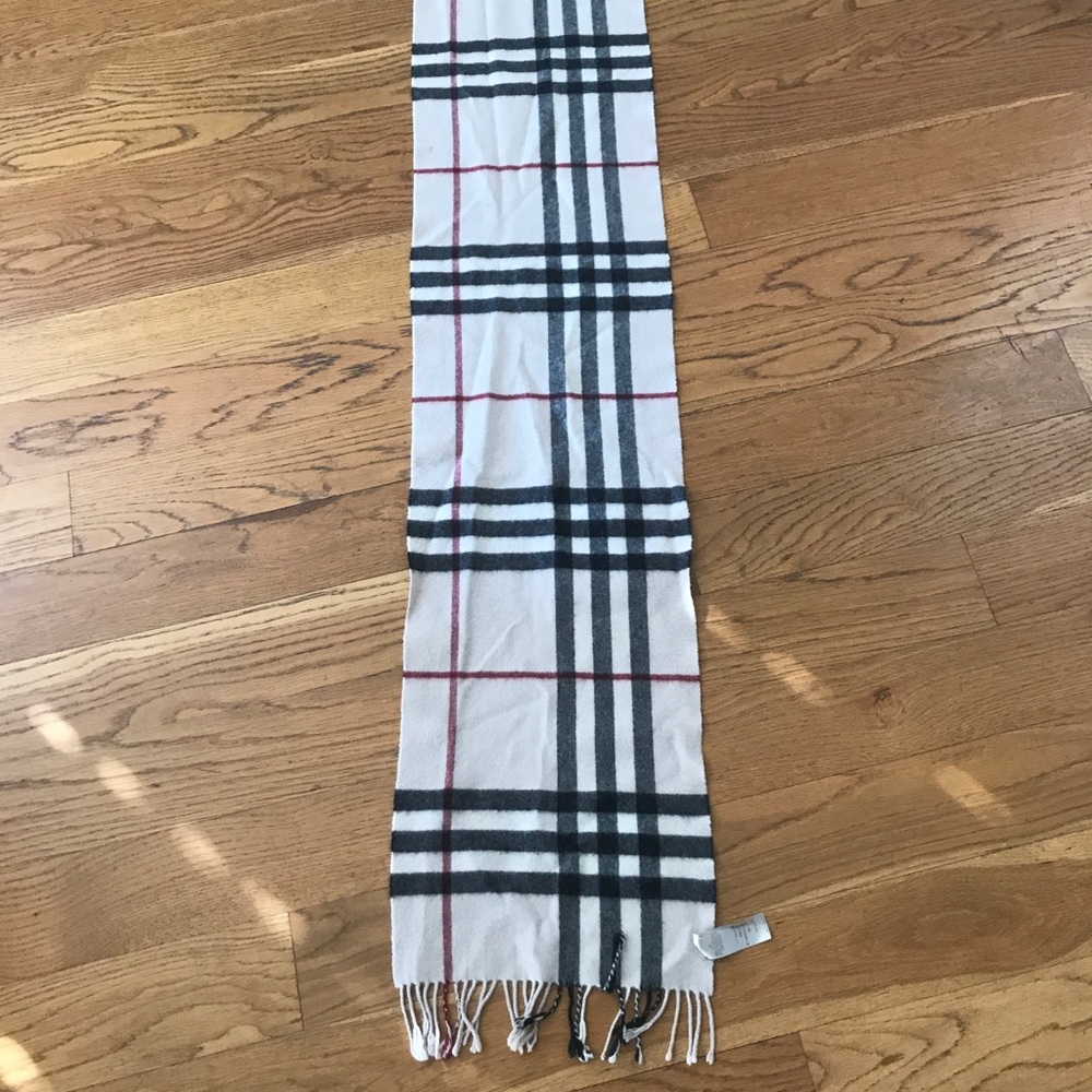 Burberry Cream Scarf